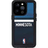 NBA Minnesota Timberwolves Jersey iPhone 14 Pro Waterproof Case