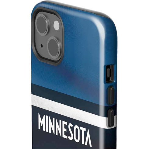 NBA Minnesota Timberwolves Jersey iPhone 15 Plus Impact Case