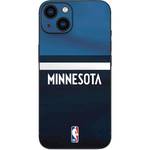 NBA Minnesota Timberwolves Jersey iPhone 15 Plus Skin
