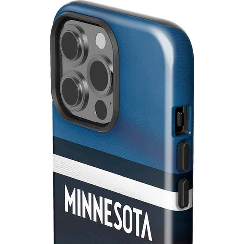 NBA Minnesota Timberwolves Jersey iPhone 15 Pro Impact Case