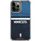 NBA Minnesota Timberwolves Jersey iPhone 15 Pro Max Clear Case