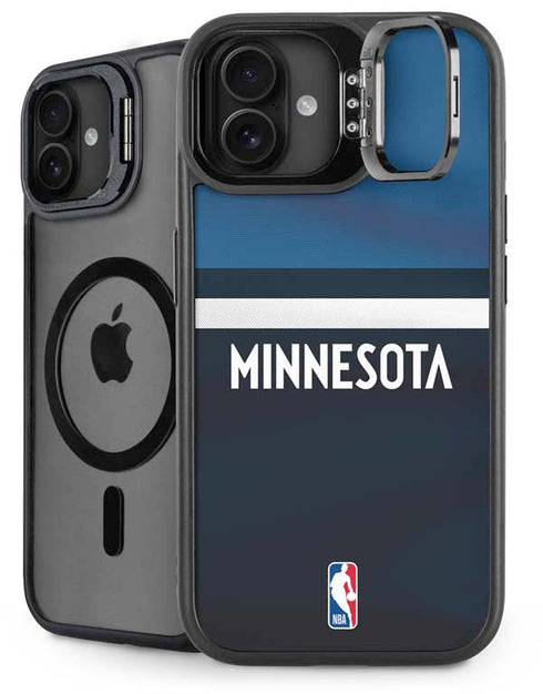 NBA Minnesota Timberwolves Jersey iPhone 16 Kickstand Case