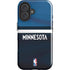 NBA Minnesota Timberwolves Jersey iPhone 16 Plus Impact Case