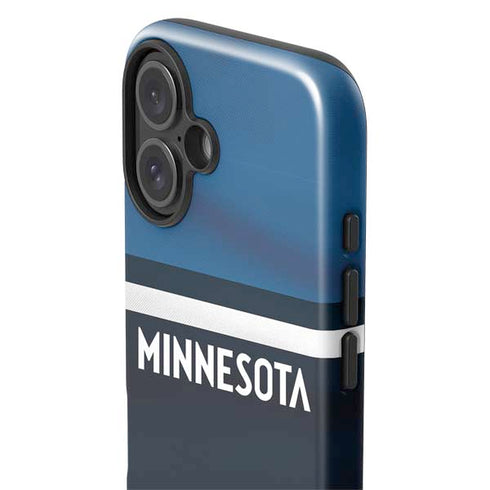 NBA Minnesota Timberwolves Jersey iPhone 16 Plus Impact Case