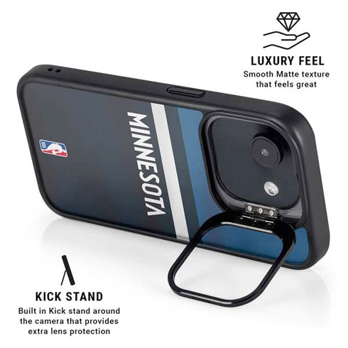 NBA Minnesota Timberwolves Jersey iPhone 16e Kickstand Case
