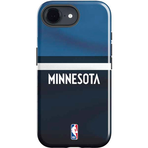NBA Minnesota Timberwolves Jersey iPhone 16e Impact Case