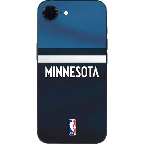 NBA Minnesota Timberwolves Jersey iPhone 16e Skin