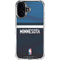 NBA Minnesota Timberwolves Jersey iPhone 17 Clear Case