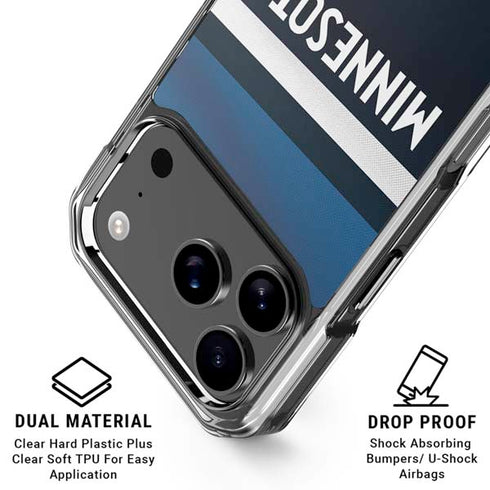 NBA Minnesota Timberwolves Jersey iPhone 18 Pro Clear Case