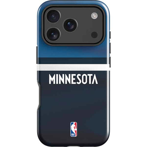 NBA Minnesota Timberwolves Jersey iPhone 18 Pro Impact Case