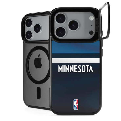 NBA Minnesota Timberwolves Jersey iPhone 18 Pro Kickstand Case