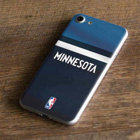 NBA Minnesota Timberwolves Jersey iPhone 8 Skin