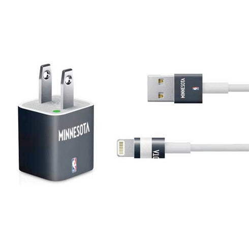NBA Minnesota Timberwolves Jersey iPhone Charger (5W USB) Skin