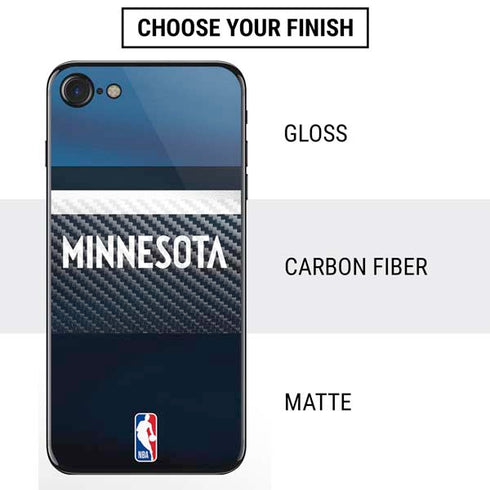 NBA Minnesota Timberwolves Jersey iPhone SE (2nd & 3rd Gen) Skin