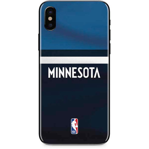 NBA Minnesota Timberwolves Jersey iPhone XS Max Skin