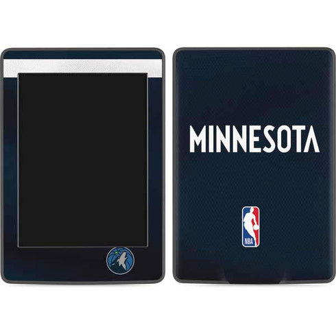 NBA Minnesota Timberwolves Jersey Amazon Kindle Skin