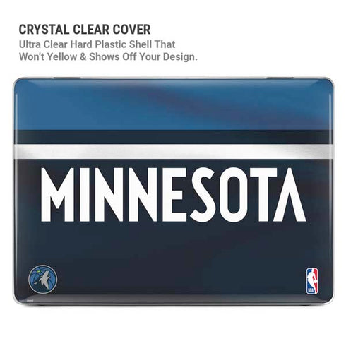 NBA Minnesota Timberwolves Jersey MacBook Air 15in (2023-2025) Case plus Skin