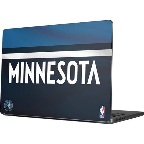 NBA Minnesota Timberwolves Jersey Apple MacBook Pro 14-inch Skin