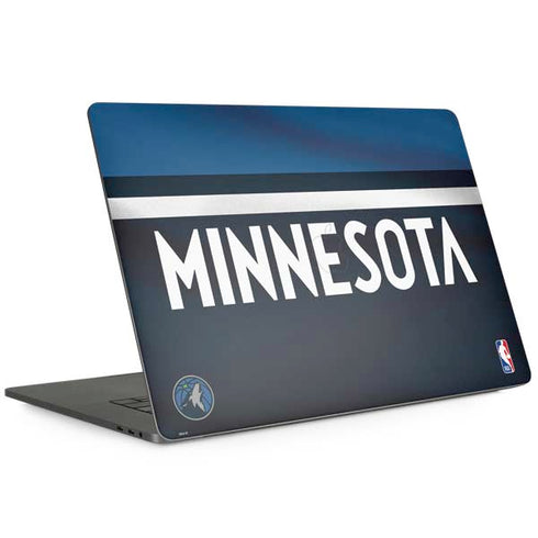 NBA Minnesota Timberwolves Jersey MacBook Skins