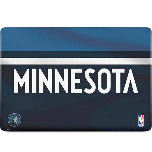 NBA Minnesota Timberwolves Jersey MacBook Skins