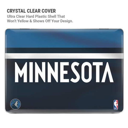 NBA Minnesota Timberwolves Jersey MacBook Pro 15in (2016-19) Case plus Skin