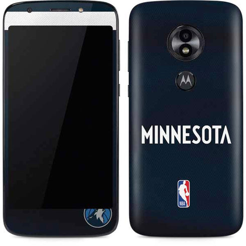 NBA Minnesota Timberwolves Jersey Moto E5 Play Skin