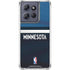 NBA Minnesota Timberwolves Jersey Moto G 5G (2025) Clear Case