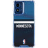 NBA Minnesota Timberwolves Jersey Moto G 5G (2024) Clear Case