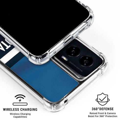 NBA Minnesota Timberwolves Jersey Moto G Power 5G (2024) Clear Case