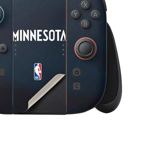 NBA Minnesota Timberwolves Jersey Nintendo Switch 2 (2025) Joy-Con Controller Skin