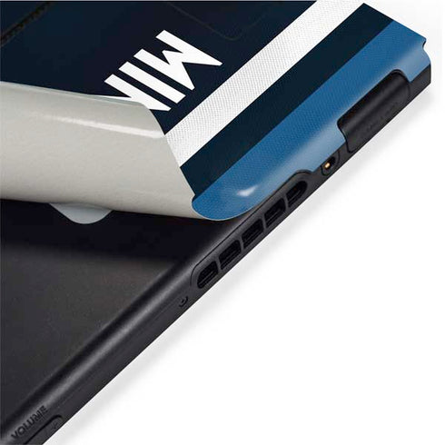 NBA Minnesota Timberwolves Jersey Nintendo Switch Bundle Skin