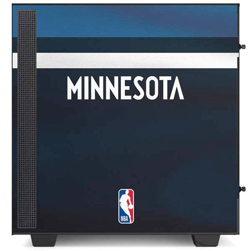 NBA Minnesota Timberwolves Jersey NZXT H510 Compact ATX Mid-Tower Case Skin