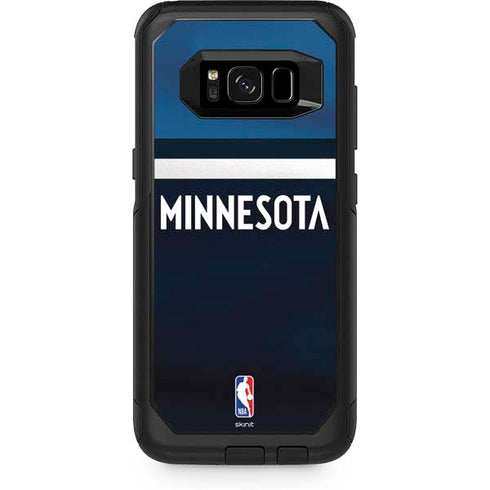 NBA Minnesota Timberwolves Jersey Otterbox Commuter Galaxy Skin