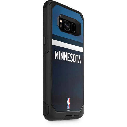 NBA Minnesota Timberwolves Jersey Otterbox Commuter Galaxy Skin