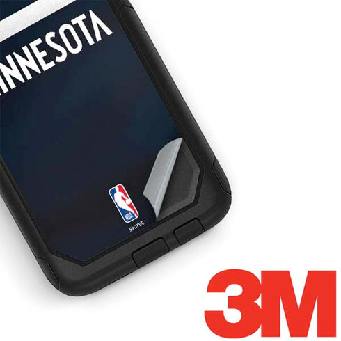 NBA Minnesota Timberwolves Jersey Otterbox Commuter Galaxy Skin