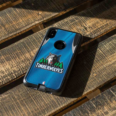 NBA Minnesota Timberwolves Jersey Otterbox Commuter iPhone Skin