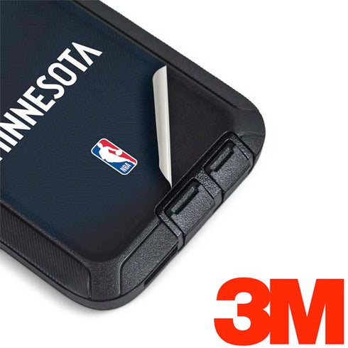 NBA Minnesota Timberwolves Jersey Otterbox Defender Galaxy Skin