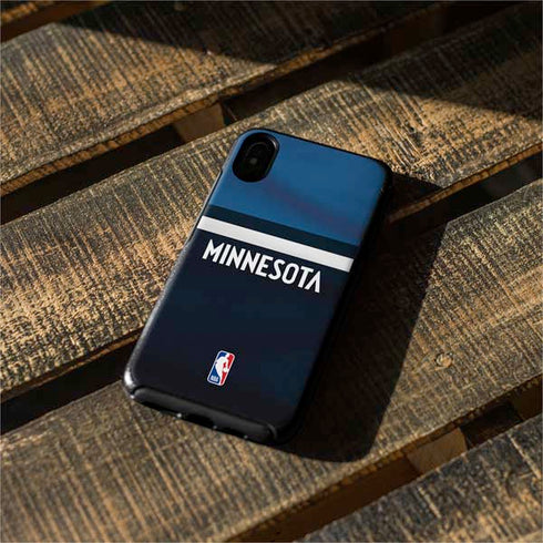 NBA Minnesota Timberwolves Jersey Otterbox Symmetry iPhone Skin