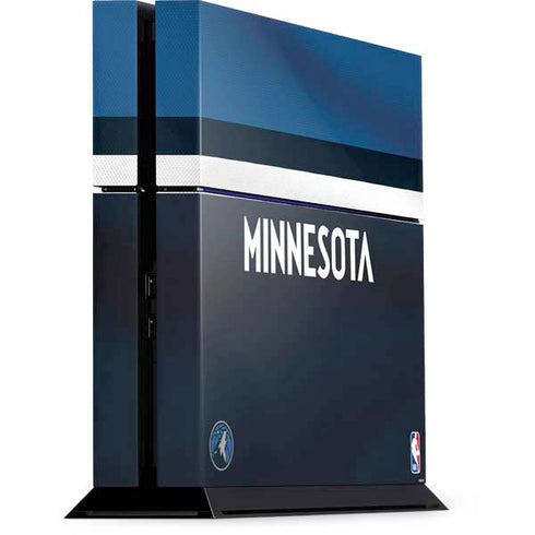 NBA Minnesota Timberwolves Jersey PS4 Console Skin