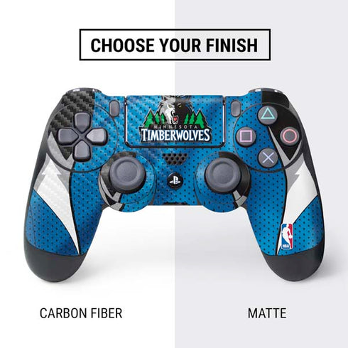 NBA Minnesota Timberwolves Jersey PS4 Controller Skin