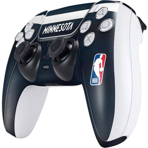 NBA Minnesota Timberwolves Jersey PS5 Controller Skin