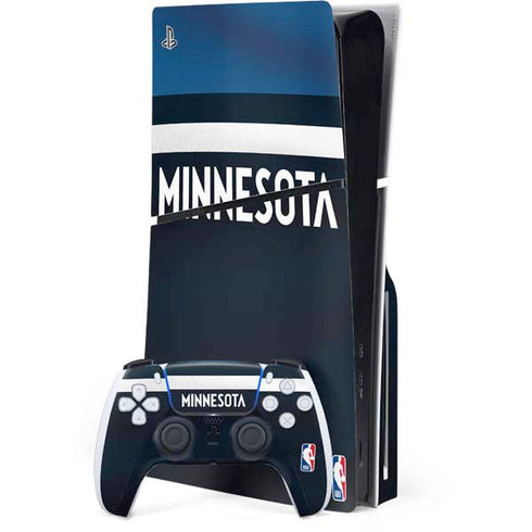 NBA Minnesota Timberwolves Jersey PlayStation PS5 Skins