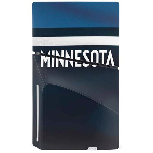 NBA Minnesota Timberwolves Jersey PS5 Slim Disk Bundle Skin