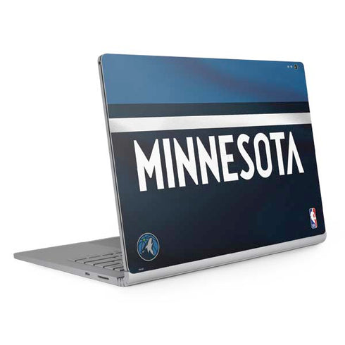 NBA Minnesota Timberwolves Jersey Surface Book 2 13.5in Skin