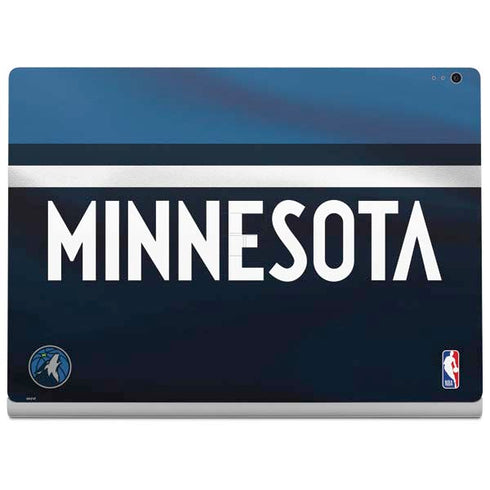 NBA Minnesota Timberwolves Jersey Surface Book 2 13.5in Skin