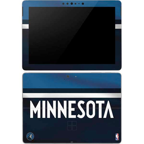 NBA Minnesota Timberwolves Jersey Surface Go Skin