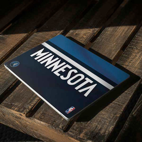NBA Minnesota Timberwolves Jersey Surface Laptop 2 Skin