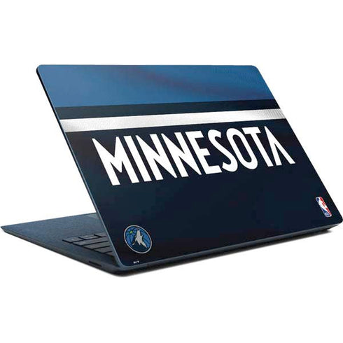 NBA Minnesota Timberwolves Jersey Surface Laptop Skin