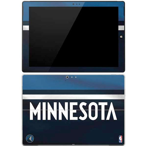 NBA Minnesota Timberwolves Jersey Surface Pro 3 Skin