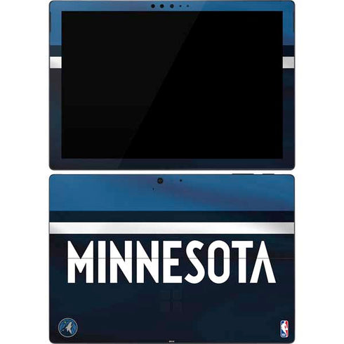 NBA Minnesota Timberwolves Jersey Surface Pro 7 Skin